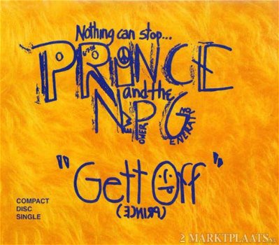 Prince And The New Power Generation* - Gett Off 3 Track CDSingle - 1