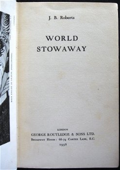 World Stowaway 1936 Roberts - Reisverslag Japan Filipijnen - 3