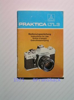 [1975] User Manual Camera Praktica LTL3, VEB Pentacon - 1