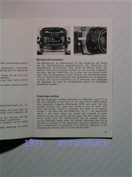 [1975] User Manual Camera Praktica LTL3, VEB Pentacon - 3