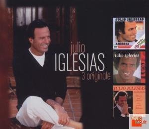 Julio Iglesias - 3 Originale America/Schenk Mir Deine Liebe/Zartlichkeiten (3 CDBox) (Nieuw/Gesealed - 1