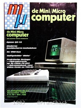 [1983] De Mini/Micro Computer, 5e jrg. nr.11, Nanton Press - 1