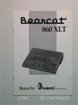 [1994~] Gebruiksaanwijzing Bearcat 860 XLT, SEC - 1