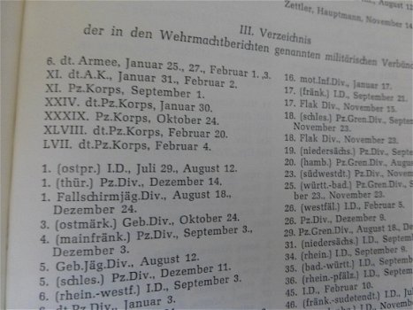 Der Deutsche Wehrmachtbericht 1939-1945. - 4