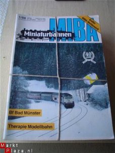 MBA Miniaturbahnen jaargang 40 uit 1988