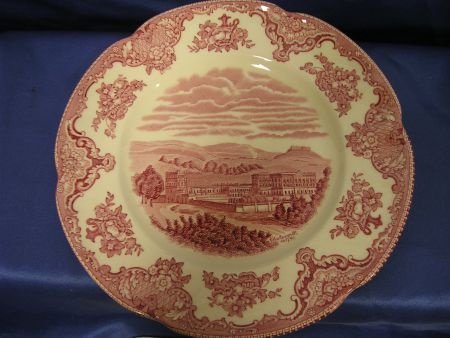 Johnson Bros -ENGLAND Old Britain Castles.servies-delen in rood en blauw - 6