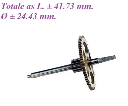 === Grondrad = Franse pendule = oud === 23132 - 1