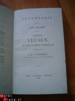 Inventaris van het oud archief der gemeente Velsen - 2