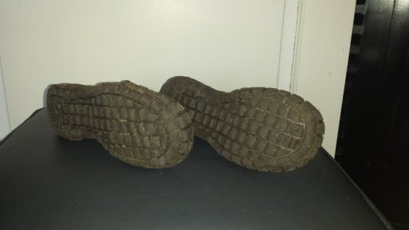 Red Rag bruine leren schoenen met rubberen stootrand maat 31 - 5