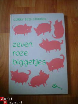 Zeven roze biggetjes door Corry Blei-Strijbos - 1