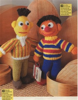 breipatroon 1348 Bert en Ernie - 1