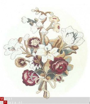 borduurpatroon 3223 le bouquet de lis - 1