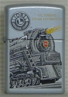 Zippo Lionel 671 Turbine Steam Locomotive  1999 NIEUW MIB D63