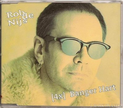 ROB DE NIJS Banger Hart 4 Track REMIX CDSingle - 1