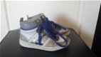 Quick witte half hoge sneakers schoenen maat 33 - 3 - Thumbnail