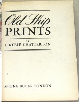 Old Ship Prints 1965 Chatterton - scheepsvaart prenten - 3