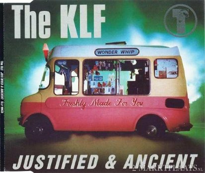 KLF - Justified & Ancient 5 Track CDSingle - 1
