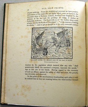 Old Ship Prints 1927 (1e druk) Chatterton Scheepsvaart - 3