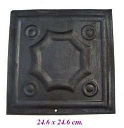 === Achterplaat = comtoise = oud === 17023