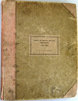 Prints of British Military Operations 1921 Crookshank 1/500 - 2