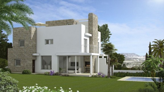 Moderne sleutelklare villa te koop Moraira Costa Blanca - 1