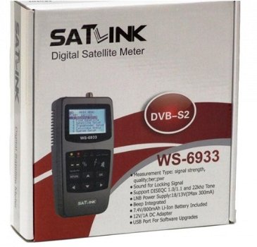 Satlink Satmeter WS-6933 HD satelliet meter - 5