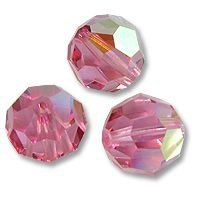 Swarovski 5000 Rose AB 10mm Per Stuk LIMITED - 1