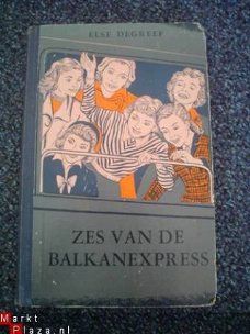 Zes van de Balkan Express door Else Degreef