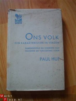 Ons volk, een karakteristiek in verzen door Paul Huf - 1