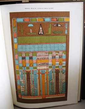 Egyptian Text from the Coffin of Amanu 1886 Birch Egypte - 1