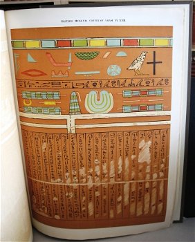Egyptian Text from the Coffin of Amanu 1886 Birch Egypte - 5