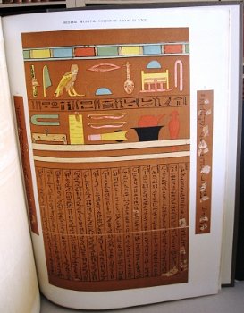 Egyptian Text from the Coffin of Amanu 1886 Birch Egypte - 6