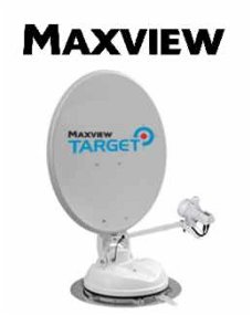 MAXVIEW TARGET 65 CM. twin lnb, VOL AUTOMATISCHE SCHOTEL