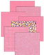 SALE NIEUW vel dubbelzijdig scrappapier Pink Flower / Princess Pink van Bo Bunny - 1 - Thumbnail