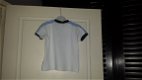 Kiekeboe wit shirt met blauwe accenten maat 104 - 3 - Thumbnail