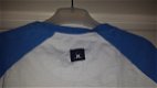 Gaastra witte longsleeve met blauwe mouwen maat 116 - 4 - Thumbnail