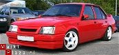 verlagingsveren Opel Ascona C - 1 - Thumbnail