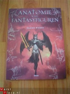 anatomie van fantasyfiguren door Glenn Fabry