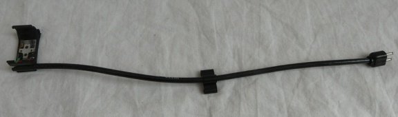 Headset Cable Mirophone / Koptelefoon Microfoon Kabel, type: M-6A, USAF, jaren'90.(Nr.1) - 1