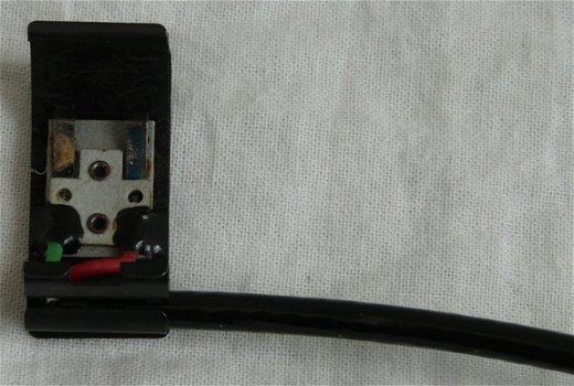Headset Cable Mirophone / Koptelefoon Microfoon Kabel, type: M-6A, USAF, jaren'90.(Nr.1) - 2