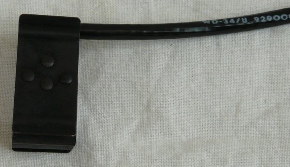 Headset Cable Mirophone / Koptelefoon Microfoon Kabel, type: M-6A, USAF, jaren'90.(Nr.1) - 5