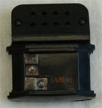 Headset Microphone / Koptelefoon Microfoon, type: M-6A, US Army, jaren'90.(Nr.1) - 2