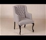 La Luxe Fauteuil Victoria D élégance mouse grey - 1 - Thumbnail