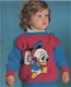 Breipatroon 1359 kindertruitjes met Baby Donald,Minie Mouse en baby Daisy - 3 - Thumbnail