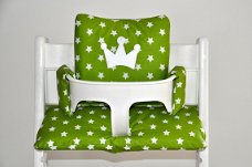 Stoelverkleiner kussen gecoat voor stokke tripp trapp kinderstoel Apple Crown'