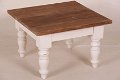 Salon tafel Augrin bruin met onderplank - 4 - Thumbnail