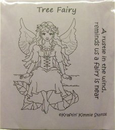 Kraftin Kimmie Stempel Tree Fairy