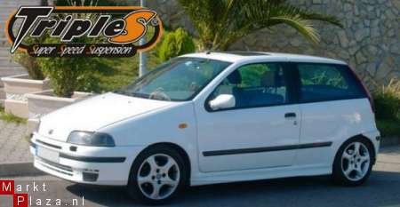 Triple-S verlagingsset Fiat Punto - 1