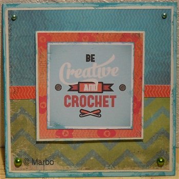 Tekstkaart 12: Be creative and crochet - 1