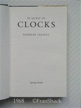 [1968] In Quest of Clocks, Ullyett, Spring Books - 3